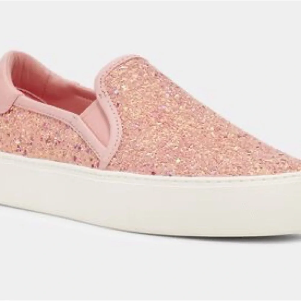 UGG PINK GLITTER JASS SLIP ON - Picture 2 of 5